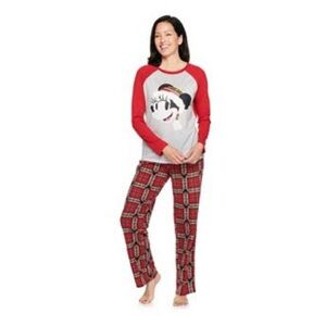 Kohl’s Disney Minnie Mouse Women PJ Set - Jammies For Your Families - Size S NWT